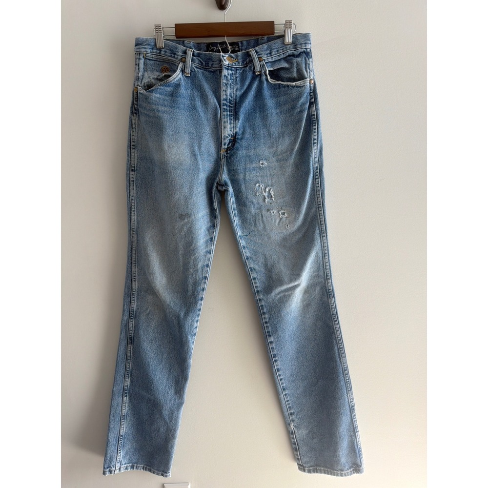 Wrangler George Strait Cowboy Cut Collection 936 Slim Fit Straight Jeans 38x36